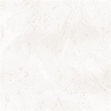 Monochromatic Marble Pearl White Wallpaper