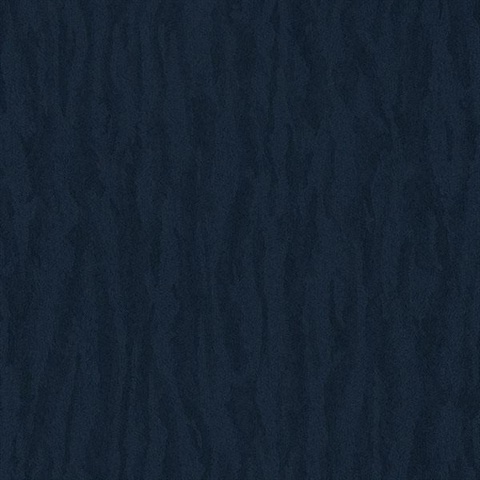 Abstract Zebra Stripe Navy Blue Wallpaper