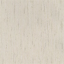 Pearlescent Distressed Faint Thin Lines Ivory and Gold Wallpaper