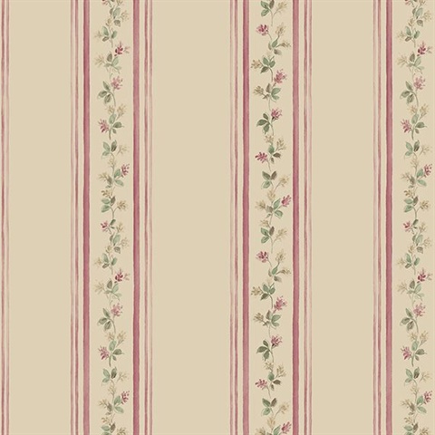 Floral Stripe