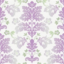 Camila Lilac Modern Damask