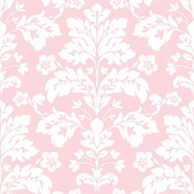 Camila Pink Modern Damask