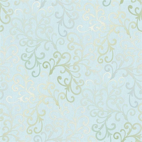 Christel Light Blue Fading Busy Toss