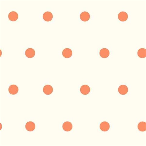 Kenley Orange Polka Dots