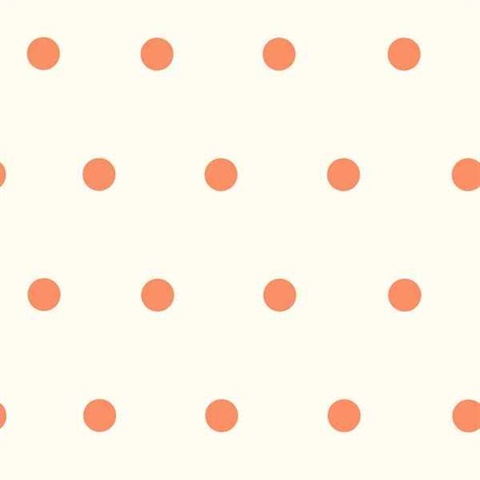 Kenley Orange Polka Dots