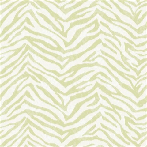 Mia Green Faux Zebra Stripes