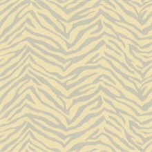 Mia Peach Faux Zebra Stripes