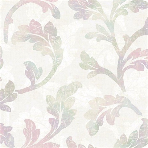 Natalia Blue Curly Scroll