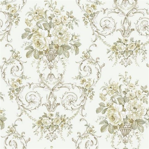 Classical Floral Damask