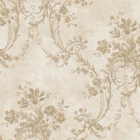 Grey Damask