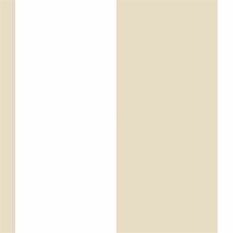 Beige Wide Stripe