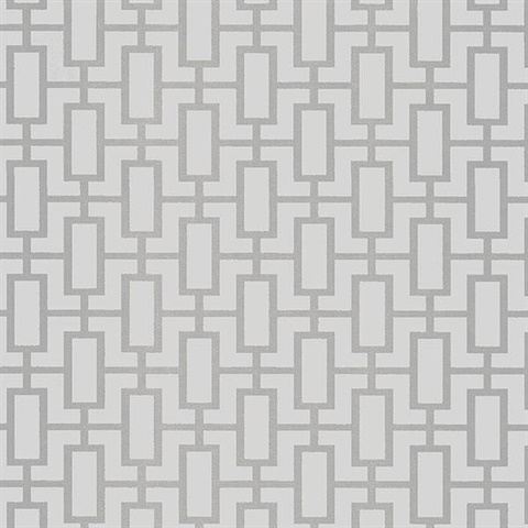 Silver & Grey Geometric Links