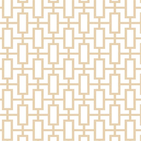 Peach Geometric Links