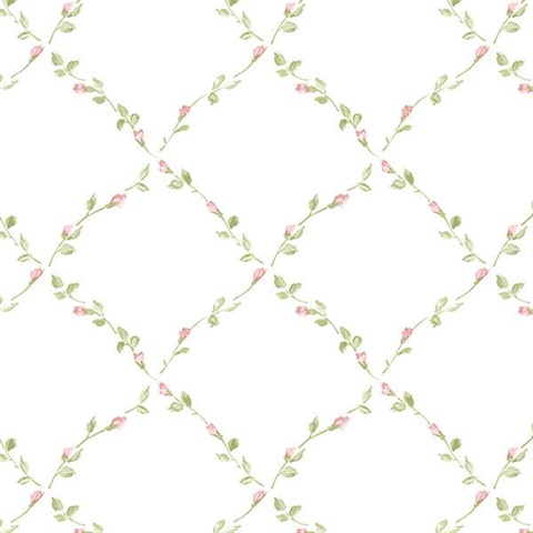 Petite Floral Lattice