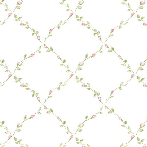 Petite Floral Lattice