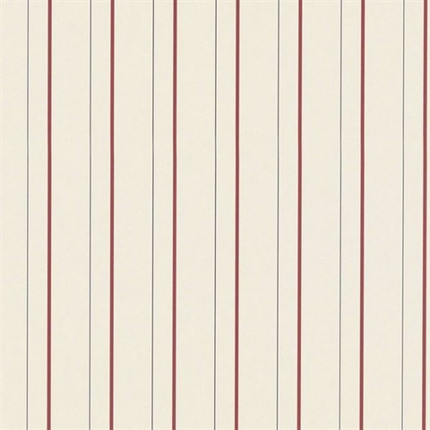 Tilford Stripe Cream/Red