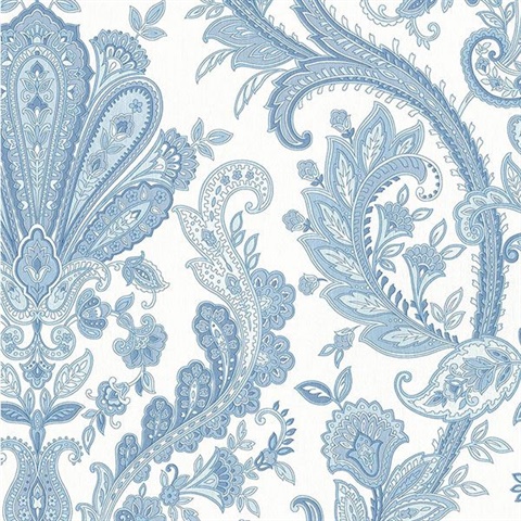 Modbury Paisley Blue