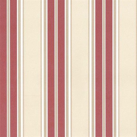 Chilton Stripe Red