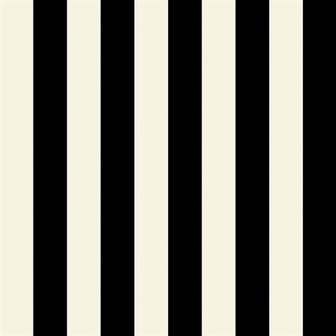 Belmont Stripe Black/White