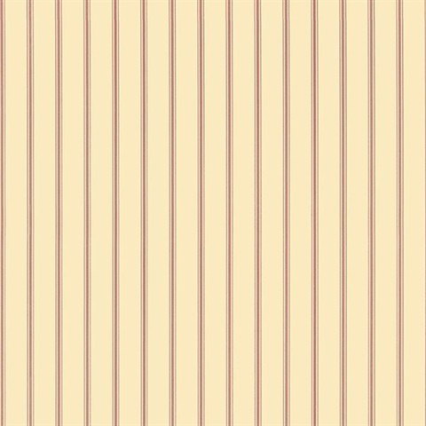 Cameron Stripe Beige/Red