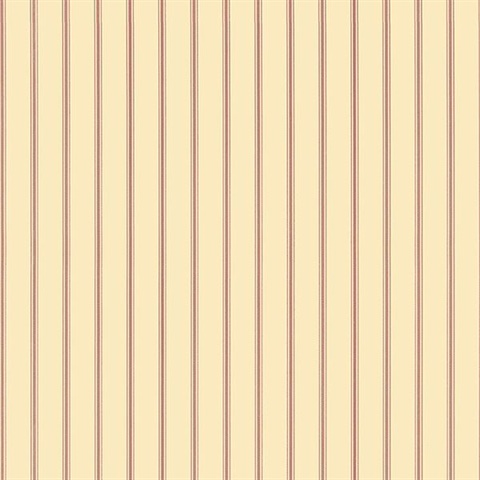 Cameron Stripe Beige/Red