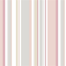 San Francisco Stripe Pink/Grey