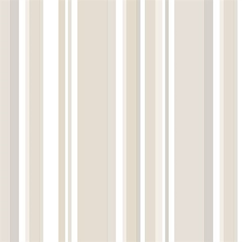 San Francisco Stripe Beige/Grey
