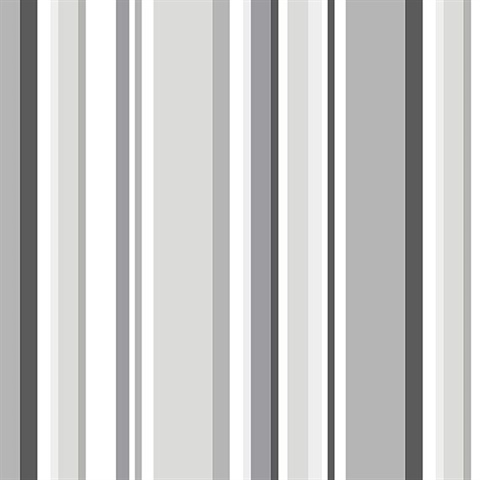 San Francisco Stripe Black/Grey | CS33962