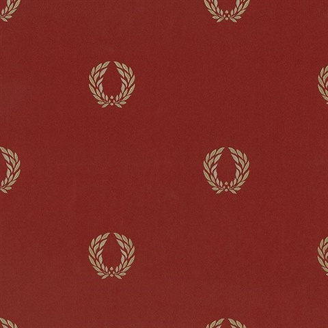 Banbury Emblem Gold/Red
