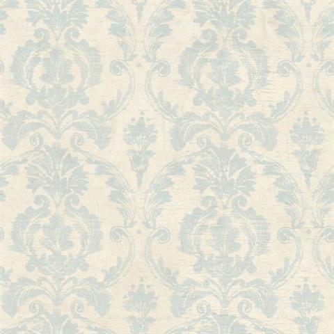 Bristol Blue Torch Damask