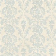 Bristol Blue Torch Damask