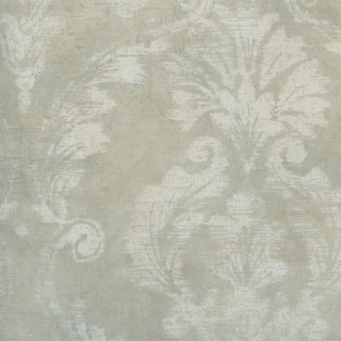 Bristol Grey Torch Damask