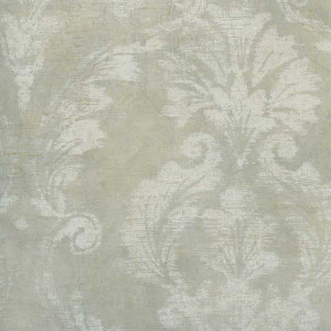 Bristol Grey Torch Damask