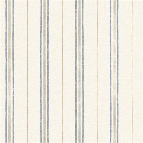 Franz White Grain Texture Stripes