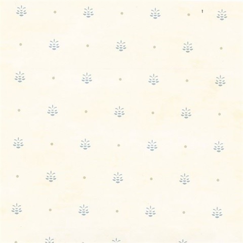 Polka Cream Pinecone Ditzy Toss