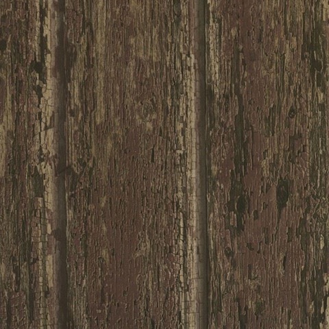 Shandy Red Faux Clapboard Texture