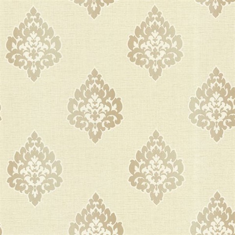 Donald Beige  Damask