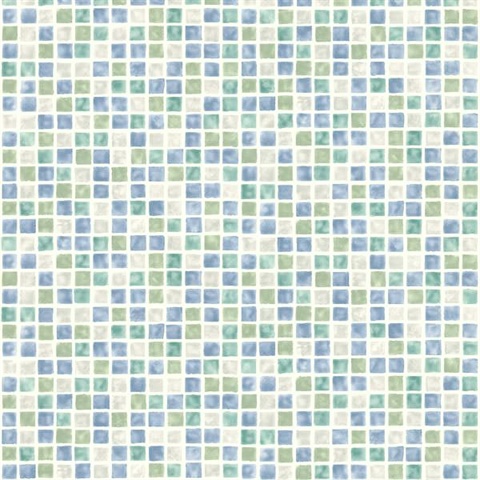 Harbor Blue Sea Glass Tiles