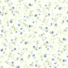 Rachelle Blue Floral Toss