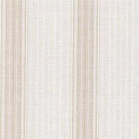 Gian Neutral Linen Stripe