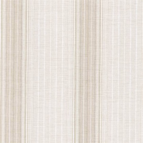 Gian Neutral Linen Stripe