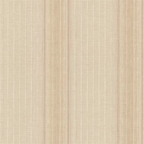 Gian Taupe Linen Stripe