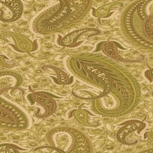 Green Modern Paisley