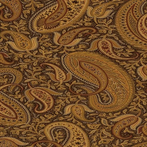 Bronze Modern Paisley