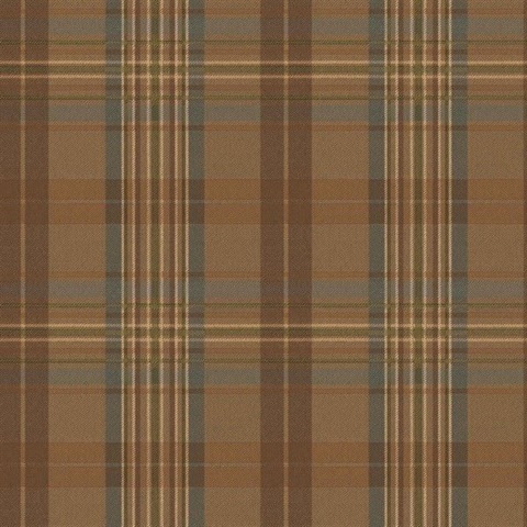 Brown Austin Plaid