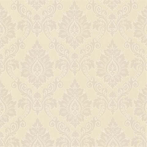 Alcina Beige Grand Damask