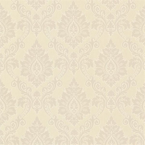 Alcina Beige Grand Damask