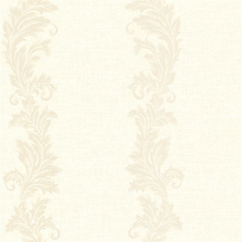 Siena Pearl Scroll Stripe