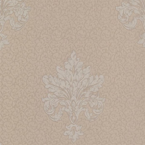Bianca Brass Noble Damask