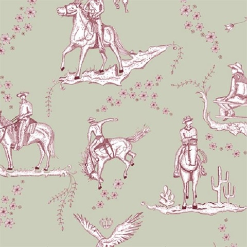 Wild West Toile - Mist